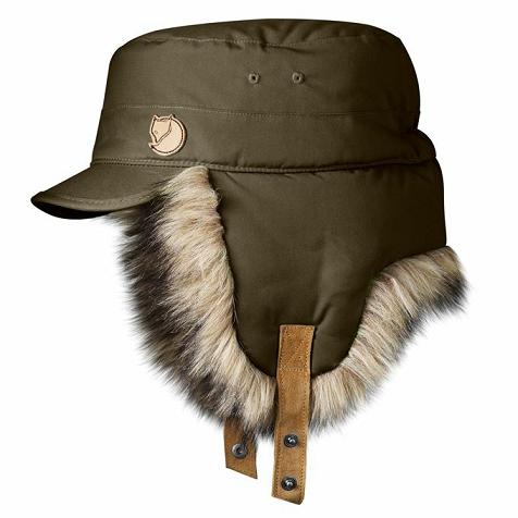 Fjallraven Woodsman Téli Sapka Akció - Sötét Olivazöld Kiegészítők Sötét Olivazöld BRP694103